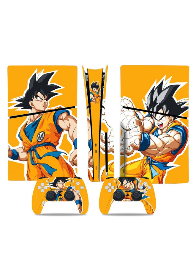 Chivalrous PS5 Slim Game Sticker Cartoon Cool Film Skin Sticker Protection Film-Color:TN-P5SDisc-0174 - Image 1