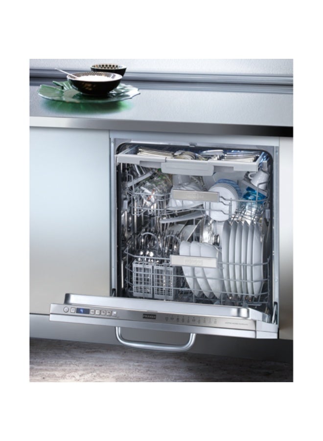 فرانكي غسالة أطباق بلت إن، 60 سم، ستانلس ستيل، 14 إعداد ، FDW 614 D7P DOS D - Image 1