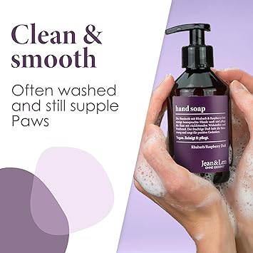 Jean & Len Jean Len Rhubarb Raspberry Hand Soap for Pure and WellGroomed Hands Paraben Silicone 250 ml - Image 5