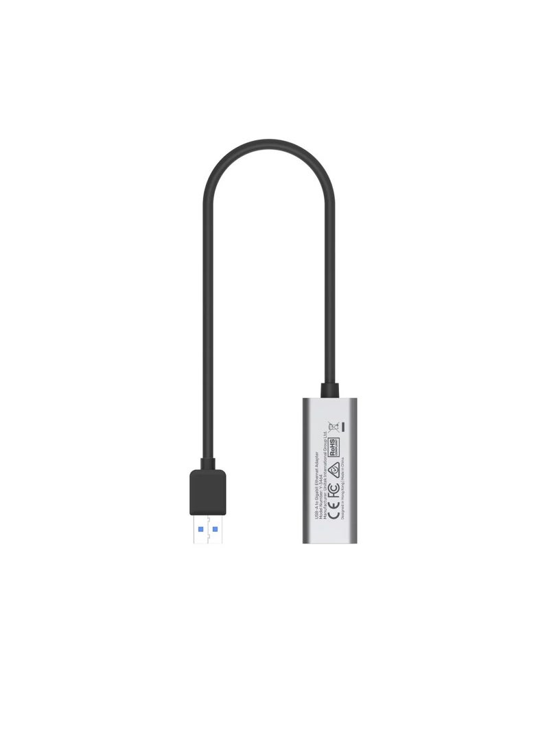 UNITEK Unitek Y-3464 USB-A to Gigabit Ethernet Adapter , Gigabit Ethernet via USB3.0  - Image 2