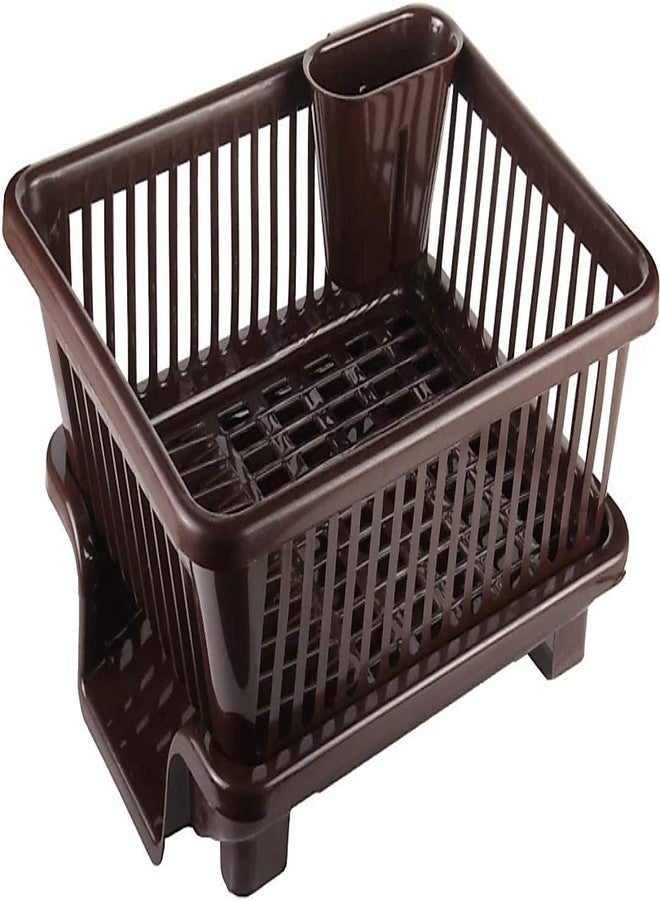 PRETOX Multipurpose 3 in 1 Large Sink Set Dish Rack Drainer with Tray Large Size, Drying Rack Washing Basket with Tray for Kitchen, Dish Rack Organizers (Blue) - Image 4