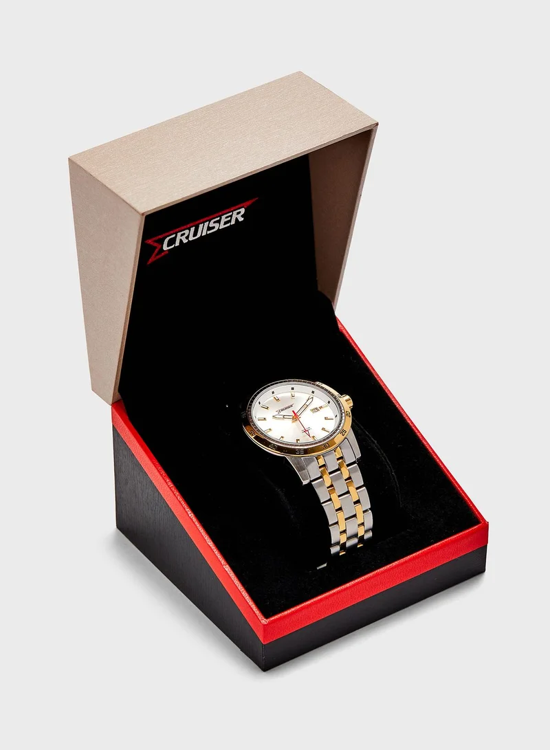 CRUISER Steel Strap Analog Watch
