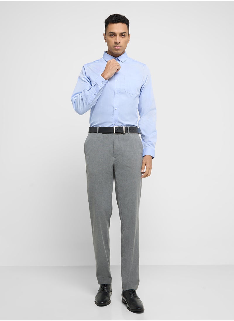 Robert Wood Long Sleeve Shirt   Single Pocket  - Image 4
