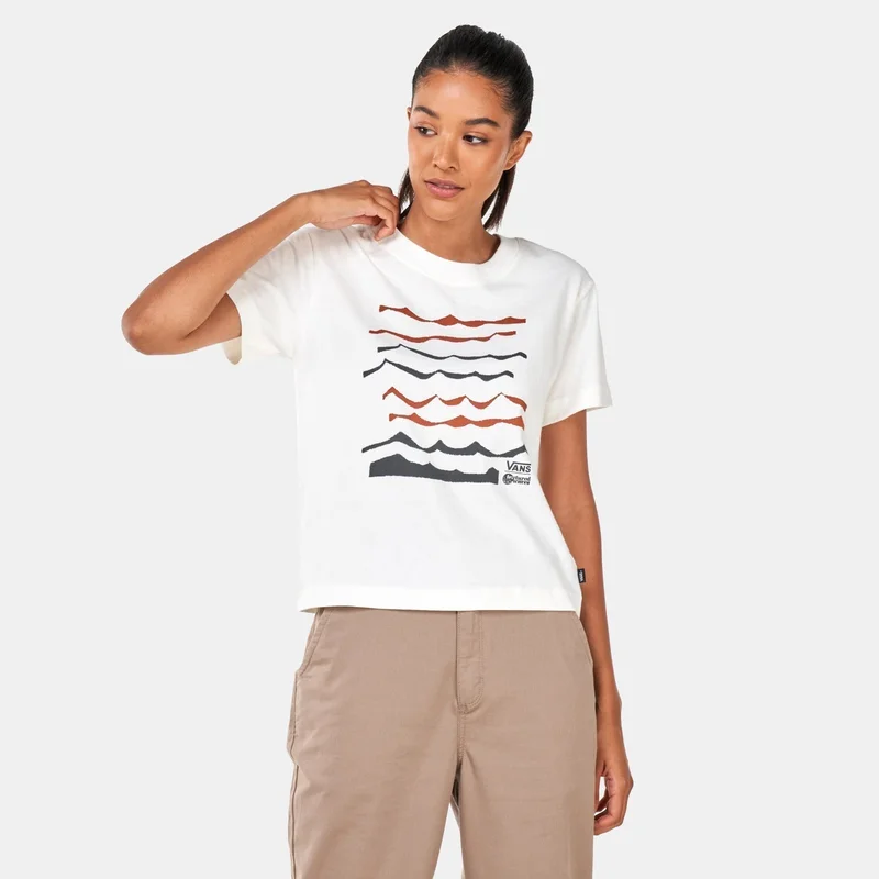 VANS Women's x Textured Waves Boxy T-Shirt