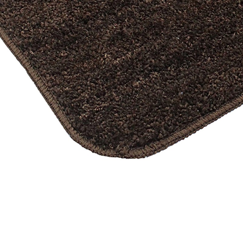 SKIVE India Stylish Anti Skid Backing Super Soft Velvet Feel Fur Bedside-skive2 Runner for Bedroom Living Room Floor Home Decoration (Coffee, 40 x 120 CM) 1Pcs - Image 4