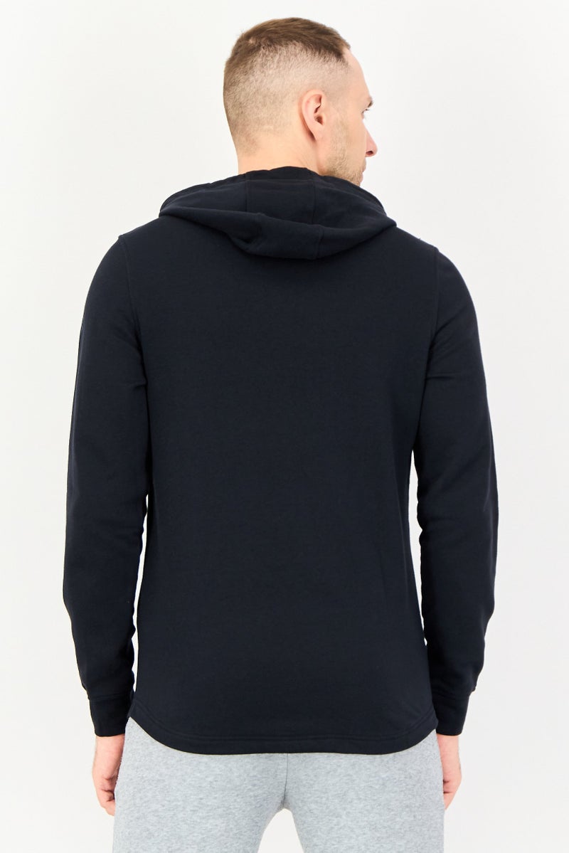 UNDER ARMOUR Men Loose Fit Long Sleeve Outdoor Hoodie, Black - Image 2