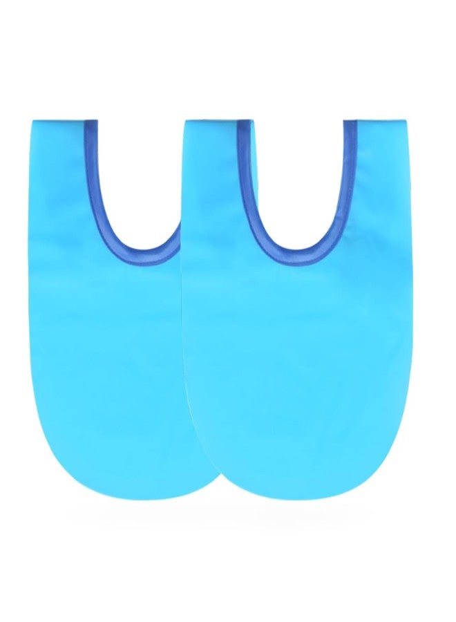 EHUSPU Tracheostomy Shower Cover Neck Stoma Protector for Tracheostomy,Waterproof Shower Shield Neck Stoma Guard (Blue-2pc) - Image 1