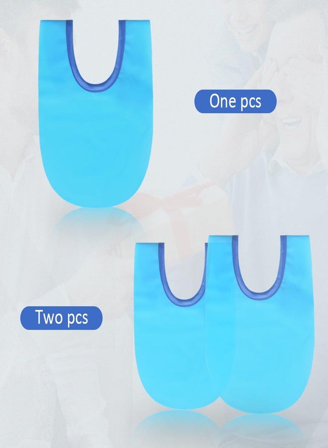 EHUSPU Tracheostomy Shower Cover Neck Stoma Protector for Tracheostomy,Waterproof Shower Shield Neck Stoma Guard (Blue-2pc) - Image 5