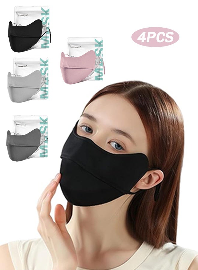 بوليشد غطاء للوجه/وشاح للرقبة بحماية من أشعة الشمس فوق البنفسجية UPF50+ قابل للتهوية والتبريد للأنشطة الخارجية الصيفية وقابل لإعادة الاستخدام - Image 1