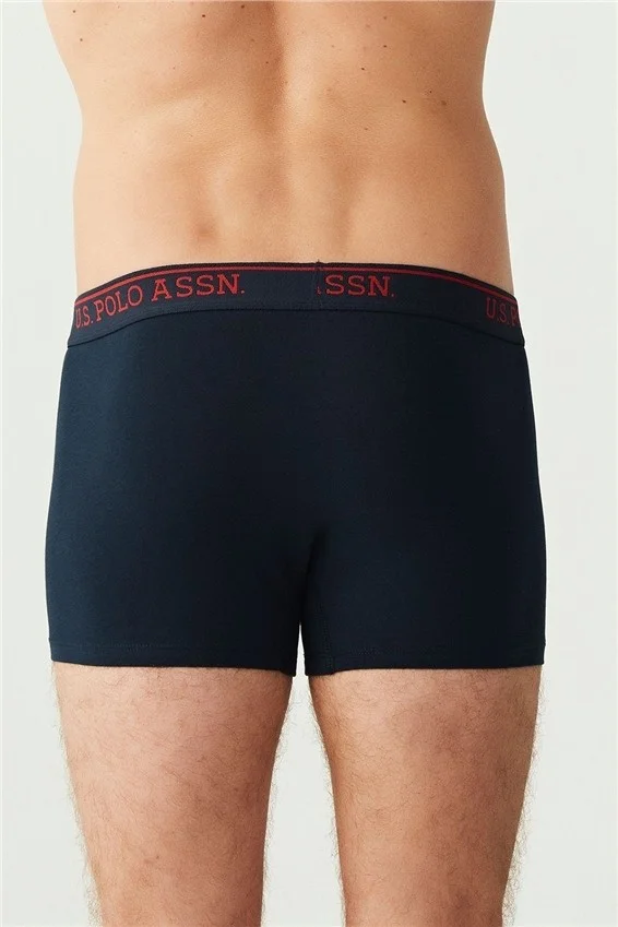 يو اس بولو اسن بوكسرات رجالي 3 قطع من BASE. Polo Assn. أسود - أنثراسايت - كحلي 80097