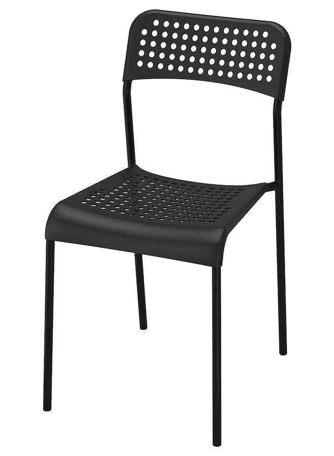 كرسي ADDE، أسود، 77×45 سم - Image 1