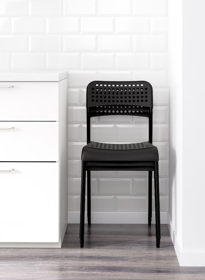 كرسي ADDE، أسود، 77×45 سم - Image 3