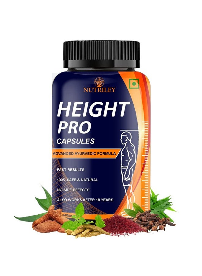 Nutriley Height Capsules For Women & Men 60 Capsules (Pack Of 1)  - Image 1