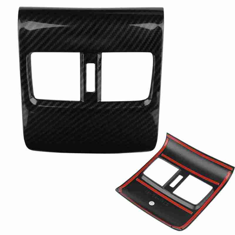 Car Carbon Fiber Style Armrest Cover: High-Quality ABS Material, Exquisite Workmanship, Oxidation Rust Corrosion Resistant - Stylish Interior Upgrade for Honda Accord 2018 Rear Seat Center Console - Image 4
