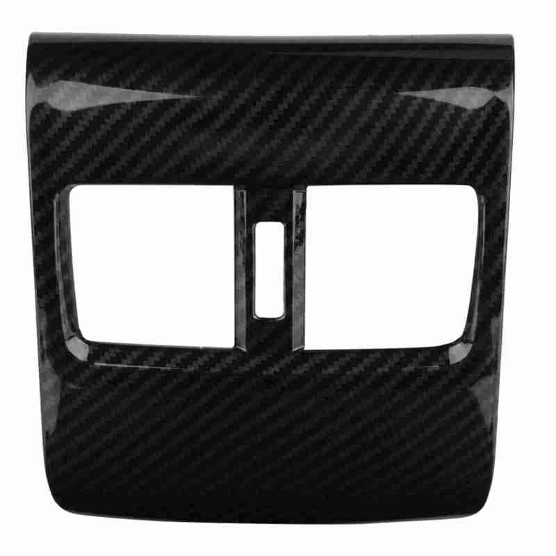 Car Carbon Fiber Style Armrest Cover: High-Quality ABS Material, Exquisite Workmanship, Oxidation Rust Corrosion Resistant - Stylish Interior Upgrade for Honda Accord 2018 Rear Seat Center Console - Image 1