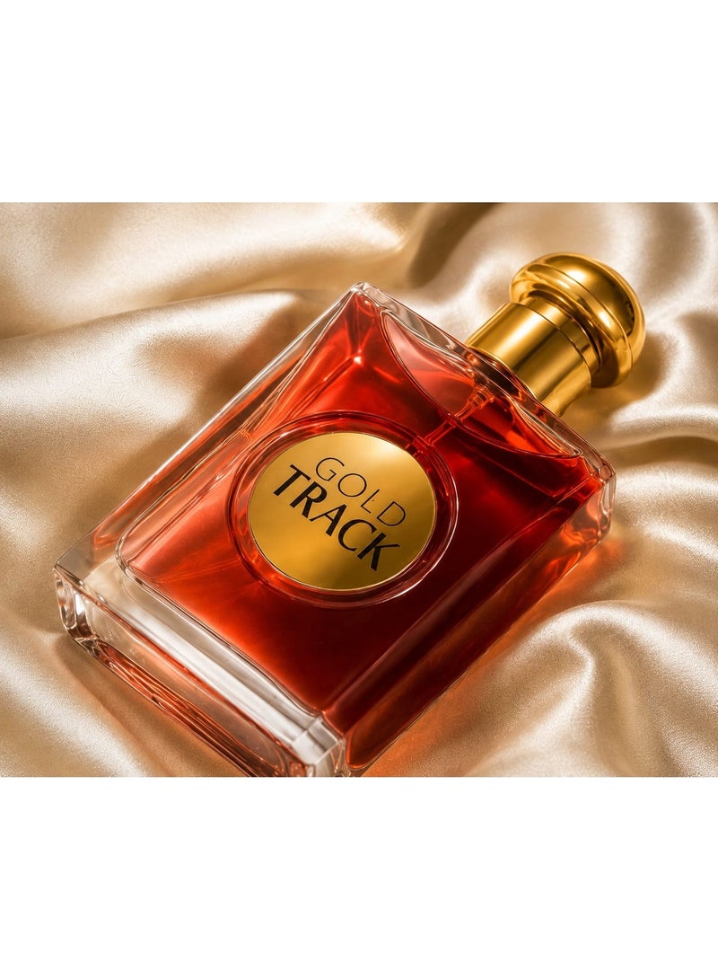 Influence Germany - GOLD TRACK Eau De Parfum – Rich Oriental Fragrance for Men – 100ml