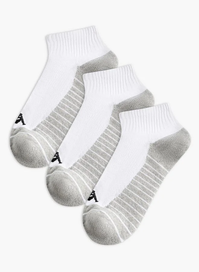 Kappa Kappa Men Socks Ankle Length Half Terry - Set of 3