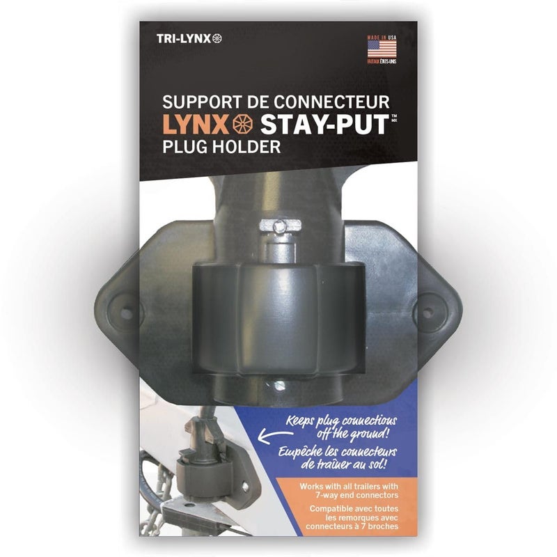 Tri-Lynx TRI Linx 8200B Lynx Stay-Put Plug Holder, Black - Image 4