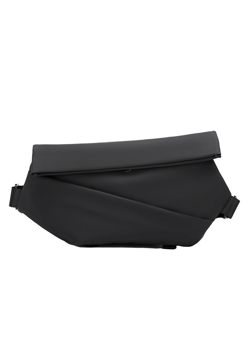 Sharpdo PU Men's Multifunctional Sports Shoulder Bag Lightweight Backpack Crossbody Bag 40*10*22CM - Image 1