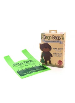 BECO Pets Unscented Waste Bags with Handle 120pcs  - Image 3