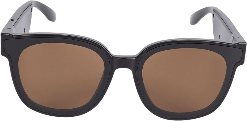 Sorandy Translation Sunglasses, Smart AI Glasses, Glasses with Real Time 164 Languages Translation, Speakers & Mics, Touch Voice Control, Blackish Green (Tea Brown) - Image 2