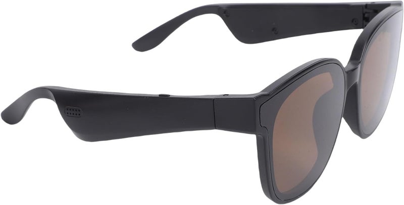 Sorandy Translation Sunglasses, Smart AI Glasses, Glasses with Real Time 164 Languages Translation, Speakers & Mics, Touch Voice Control, Blackish Green (Tea Brown) - Image 5