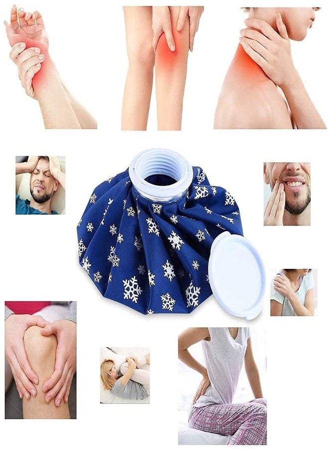VHOI Therapy Ice Cold Pack Reusable Ice Bag Hot Water Bag for Injuries, Hot & Cold Therapy and Pain Relief First Aid for Knee Head Face Leg(6 Inch) (9 Inch) (Multi-color)(Multi-Design) (6 inch) - Image 5