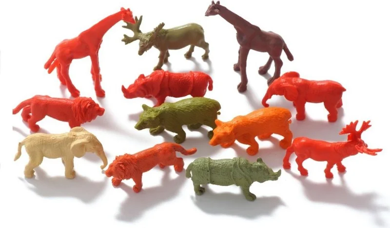 Masho Trend Ali Baba's Farm Animal Figures - Animal Kingdom 12 Piece Figure Set Animal Kingdom Figures