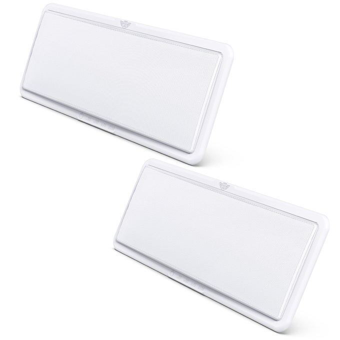 RV CEILING LIGHT 21" X 8" FIXTURE 2000 LUMEN WITH TOUCH DIMMER SWITCH (2 PACK)