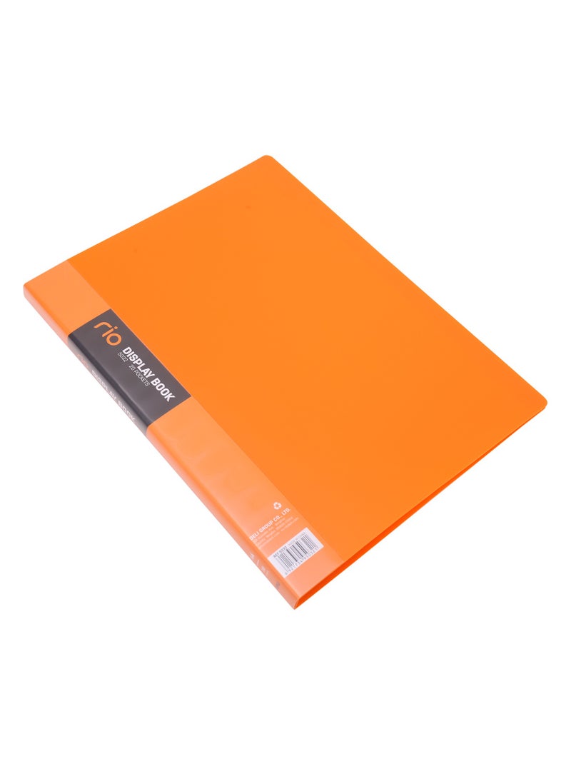 Deli E5032 Display Book - A4, 20 Pages, Assorted Colors - Image 5