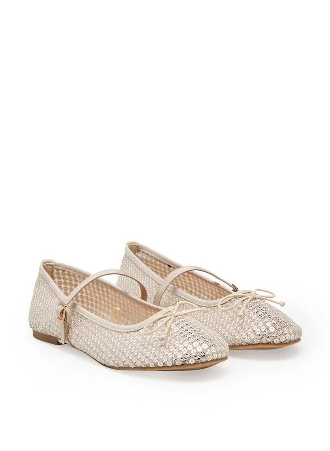 ليتل ميسي Girls Buckle Closure Mary Jane Shoes