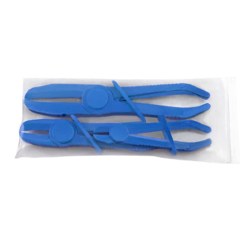 كماشة لفك الخراطيم، طقم من 6 قطع لفك الخراطيم المرنة، خراطيم الفرامل والوقود وسائل التبريد، مزودة بكماشة مستقيمة وكماشة بزاوية 90 درجة. - Image 4