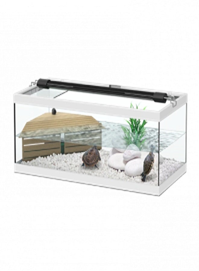 Terratlantis Tortum Turtle Tank 75 x 36 x 25 cm, White