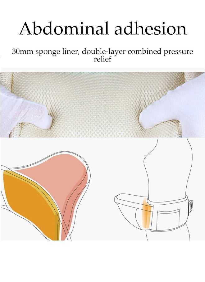 Generic Baby Hip Seat Carrier, Baby Waist Stool for Newborn to Toddler, Infant Ergonomic Waist Stool with Adjustable Strap,Safe Ultra-Comfortable Waist Carrier,Soft Base  - Image 4