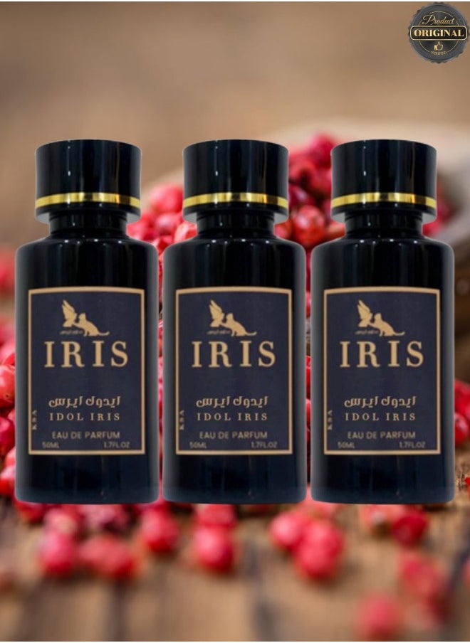 IRIS 3 Pieces Idol Iris Perfume 50ML  - Image 1