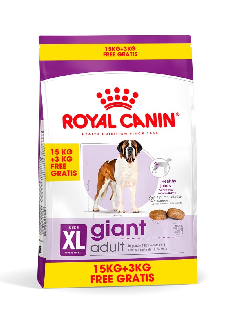 Size Health Nutrition Giant Adult 15+3 KG