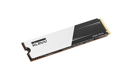 KLEVV CRAS C910 4TB M2 2280 NVMe PCIe Gen4x4 Laptop Desktop Internal SSD Heatsink Included up to 5200MBs K04TBM2SP0C91 - Image 1