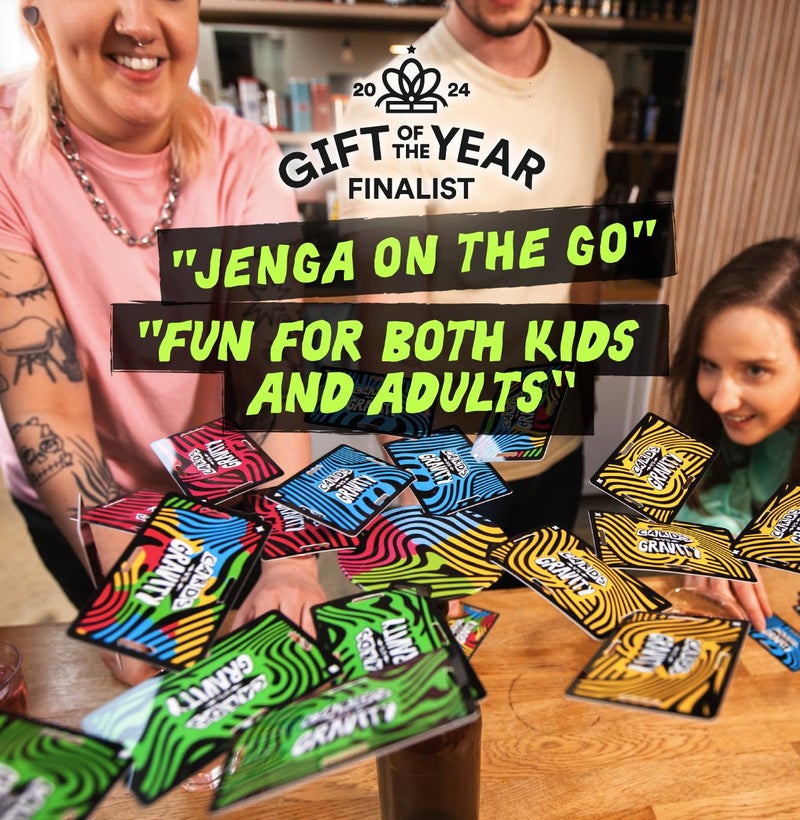 Big Potato Cards vs Gravity: The Gravity-Defying, Card-Balancing Game | Fun Card Game | 2-4 Players - Image 2