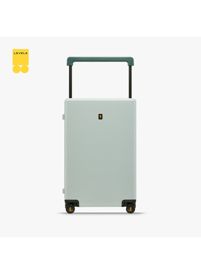 Level8 Password Spinner Luggage For Men And Women, 24-inch Wide Pull Rod Pc Suitcase For Big Travelers, Matcha Color Blocking - Image 2