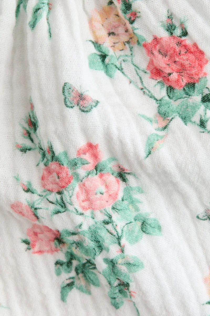 H&M 2-piece floral-print set