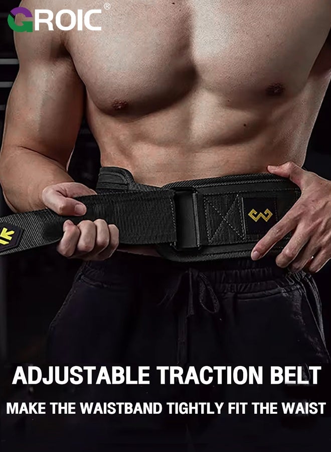 GROIC Dip Belt with Chain Weighted Belt for Pullups - Heavy Duty Dip Belt with Chain & Weighted Belt for Workout - Weighted Pull Up Belt for Weightlifting Men & Women - Image 3