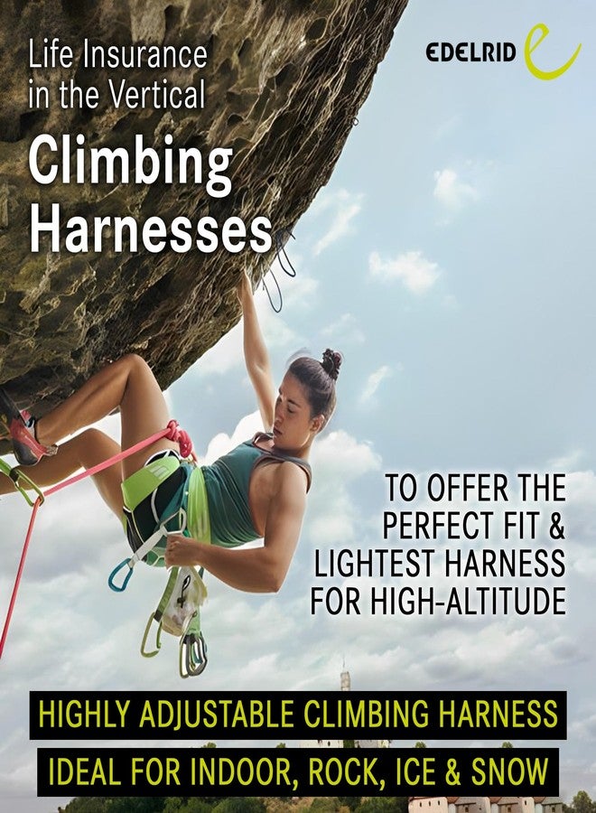 EDELRID Joker II Non padding Climbing Harness - Night-Oasis (EN 12277 Typ C) - Image 4
