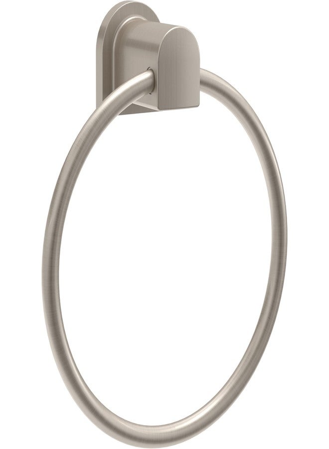 Peerless PA319-BN Xander Towel Ring, SpotShield Brushed Nickel - Image 1