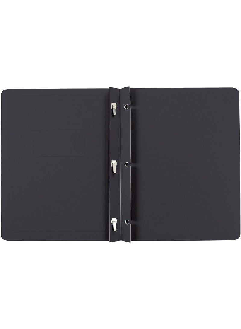 Oxford Oxford Title Panel and Border Front Report Covers, Black, Letter Size, 25 per Box, (52506EE) - Image 2