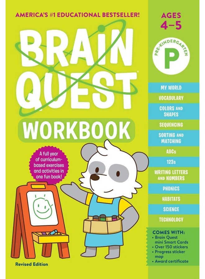 Brain Quest Workbook: Pre-K (Revised Edition)