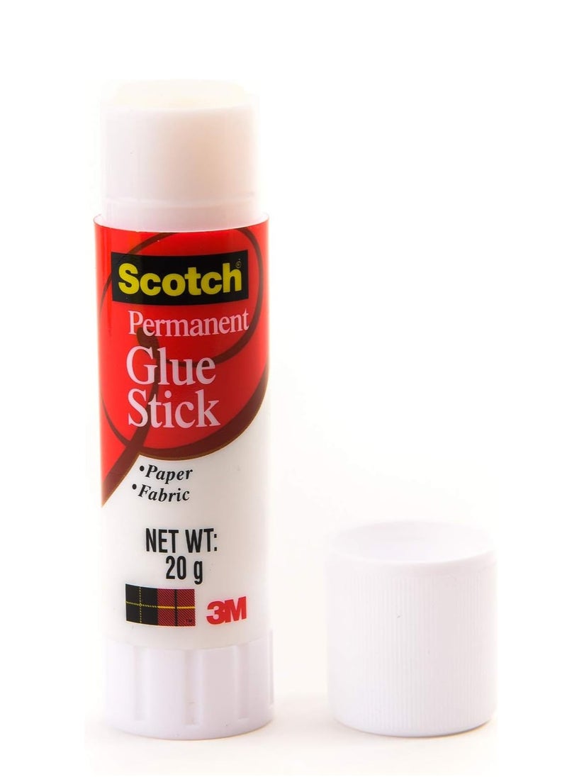 Scotch(R) 12-Piece White Glue Stick 20gm Content  - Image 3