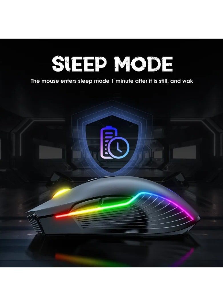 CW905 Wireless Gaming Mouse RGB Game Mouse