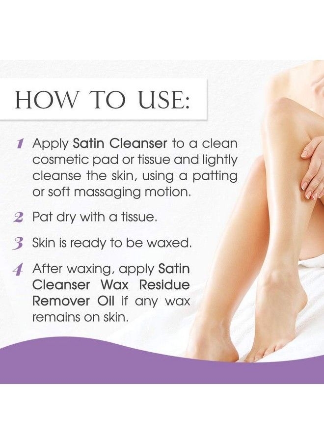 Satin Smooth - Satin Cleanser Skin Preparation Cleanser 16 Oz - Image 1