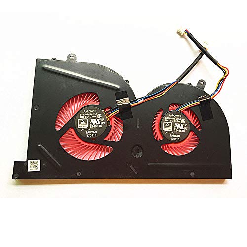 Nbparts مروحة تبريد GPU جديدة لجهاز MSI GS63 GS63VR GS73 GS73VR GS62 MS-17B1 MS-17B2 MS-16K2 MS-16K3 Stealth Pro BS5005HS-U2L1 4-pin - Image 3