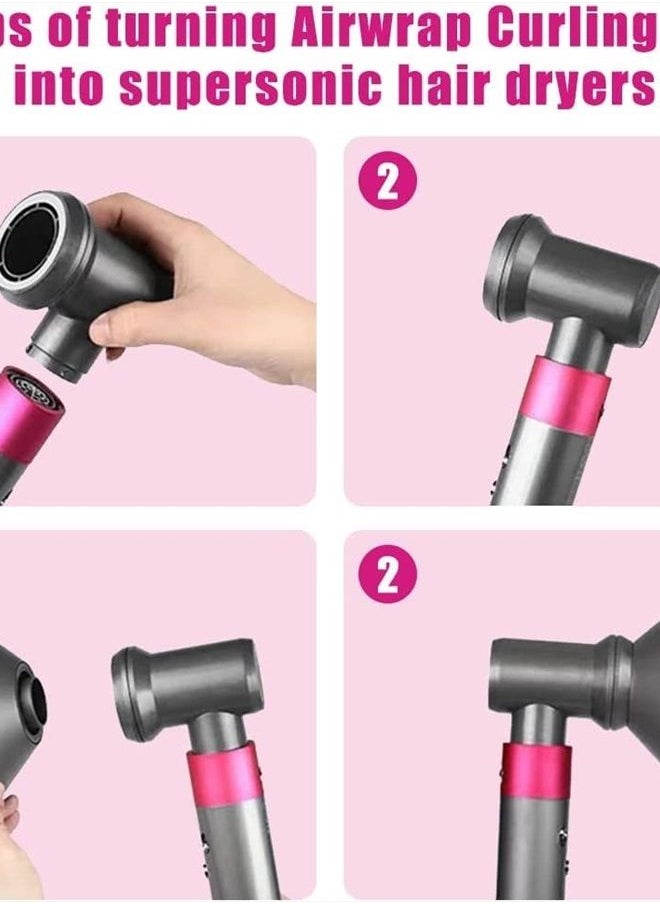 Dxyue - Diffuser and Adaptor Attachment for Dyson Airwrap Styler HS01 HS03 HS05, Converting Your Air Wrap Curling Styler to A Hair Dryer - Image 1